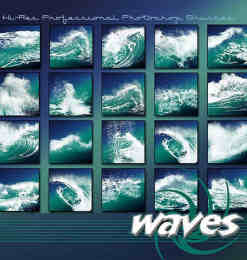 多种大海的波浪与海浪笔刷