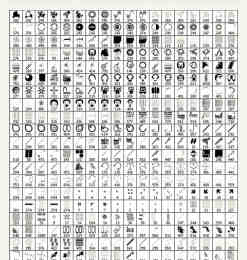 378种实用的各种符号元素笔刷