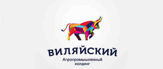 41个创意公牛logo标志设计