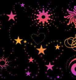 星星印花花纹装饰GIMP笔刷