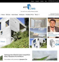 酷站推荐：Arch Daily每日分享全球建筑设计效果图