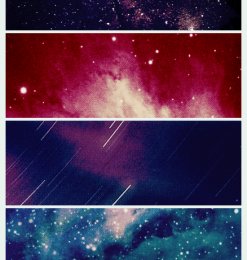 真实的浩瀚灿烂宇宙星空背景photoshop笔刷素材 #.2