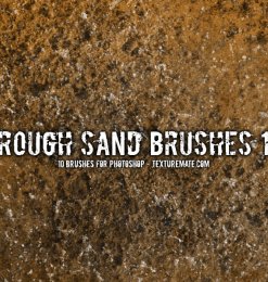 砂砾、沙子、沙漠、砂子岩石墙面纹理素材photoshop笔刷素材