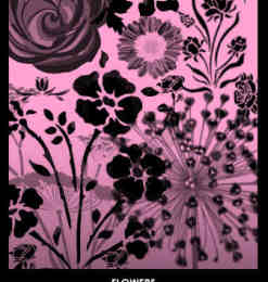 植物鲜花花纹图案装饰photoshop笔刷下载