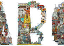 26个欧洲城市特色，变身成为英文字母!