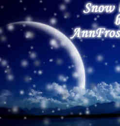 天气下雪、雪景photoshop笔刷素材