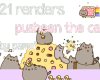 呆萌卡通猫咪PNG透明图片美图秀秀素材包 #.5
