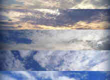 高清真实的云朵天空图片素材Photoshop笔刷下载