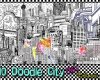 手绘都市城市PNG透明图片【美图秀秀素材包】