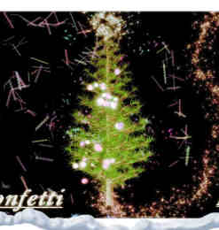 圣诞节圣诞树上装饰品Photoshop笔刷