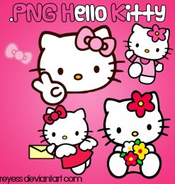 Hello Kitty可爱猫咪卡通素材下载