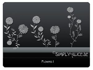 漂亮的植物花纹照片美图背景边框饰品PS笔刷 #.21