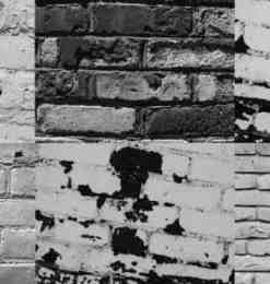 6种墙面效果、陈旧的墙壁、砖墙Photoshop笔刷素材