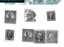 24种邮票素材Photoshop笔刷