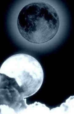 真实的月球、月亮Photoshop笔刷素材