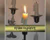 真实蜡烛、烛台、烛光Photoshop笔刷下载