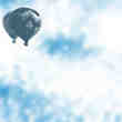 天空中的热气球素材Photoshop笔刷