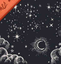 手绘童趣星星、月亮、云朵Photoshop笔刷