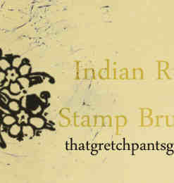古朴的印度印花、花纹图案PS笔刷