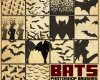 蝙蝠、蝙蝠群PS笔刷下载