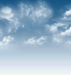 10种云朵、多云效果、天空白云PS笔刷下载