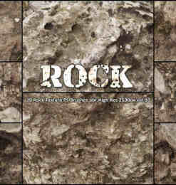 20种高清岩石纹理PS笔刷 abr vol.10 #.2