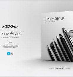 500+创意概念画师素描手绘画笔工具Photoshop笔刷下载