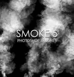 15个高质量的烟雾效果Photoshop水蒸气笔刷