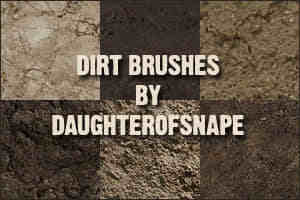 26种正式的泥土、土质表面纹理PS土地表面笔刷