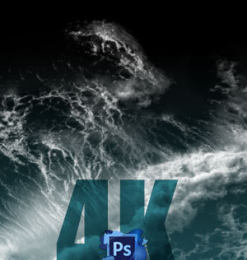 海浪、波浪纹理效果Photoshop水笔刷素材