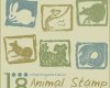 动物印章、手工徽章图案PS笔刷素材下载