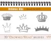 20种可爱的皇冠、王冠图形PS笔刷素材下载