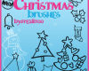 可爱的圣诞节手绘涂鸦圣诞树、雪人、铃铛、彩球等圣诞节装饰品PS笔刷素材下载