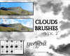 漂亮的高空云朵、白云、云层效果Photoshop笔刷素材下载