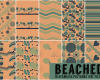 10款可以无缝拼接的沙滩图案夏日清凉图案背景Photoshop背景填充素材下载