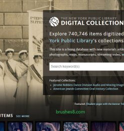 豪迈的 “纽约公共图书馆” 公开18万张历史照片、地图资料、信件图像免费下载