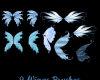 9种漂亮的妖姬、妖精翅膀图案Photoshop笔刷下载