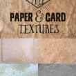 5种破旧的卡纸、纸张背景材质纹理PS笔刷素材（JPG图片格式）
