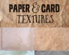 5种破旧的卡纸、纸张背景材质纹理PS笔刷素材（JPG图片格式）