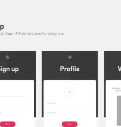 免费的手机 App 用户界面设计模板 – Sketch 源文件下载
