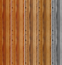 5种木板纹理材质PS填充底纹素材下载
