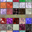 30种水晶、晶体结构纹理PS材质笔刷素材（JPG格式素材免费下载）