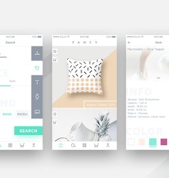 购物App设计理念 –  Sketch UI 设计素材免费下载