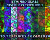 10种三角形彩色玻璃纹理PS背景笔刷素材（JPG格式，可无缝拼接！）