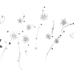 童趣涂鸦鲜花花朵图案Photoshop印花笔刷