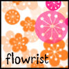 橘子花朵、花纹图案Photoshop笔刷下载