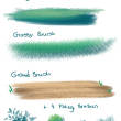 免费青草、草坪、植物叶子笔触素材 CSP画笔SUT笔刷下载