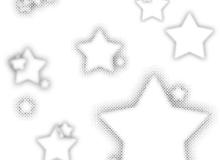 五角星图案、梦幻星星符号装扮PS笔刷下载