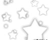 五角星图案、梦幻星星符号装扮PS笔刷下载