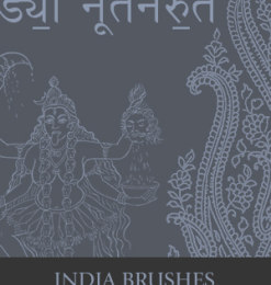 印度神像图案纹理Photoshop宗教元素笔刷